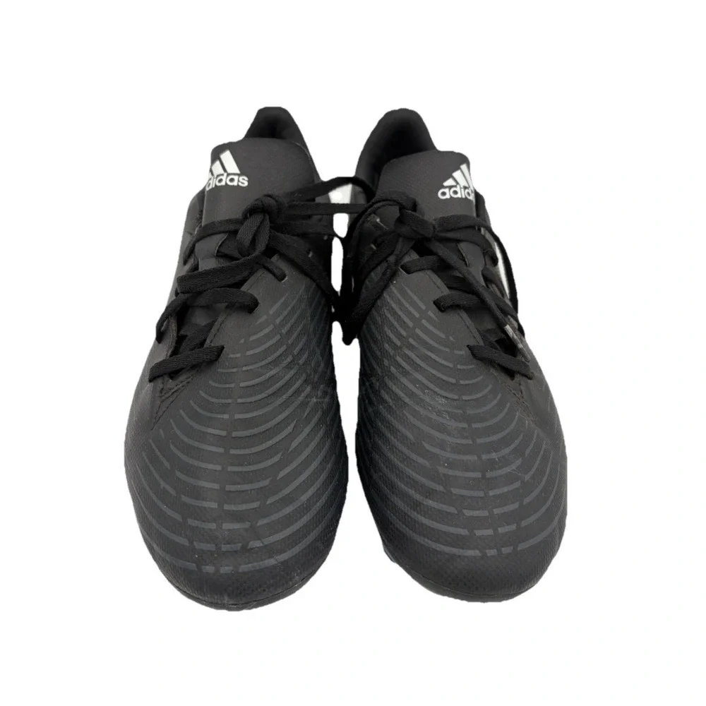 Adidas Predator Edge.4 FxG Soccer / Football Cleats Mens 11.5 Black‎ Blue Spikes